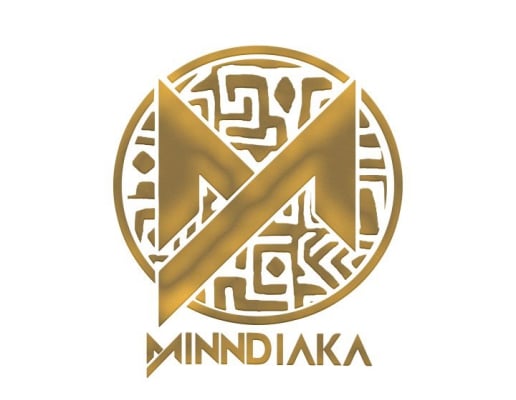 logo de minndiaka crée par creagrafik.com le graphiste qu'il vous faut !