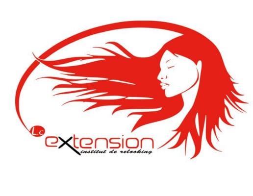 logo de lc extension crée par creagrafik.com le graphiste qu'il vous faut !