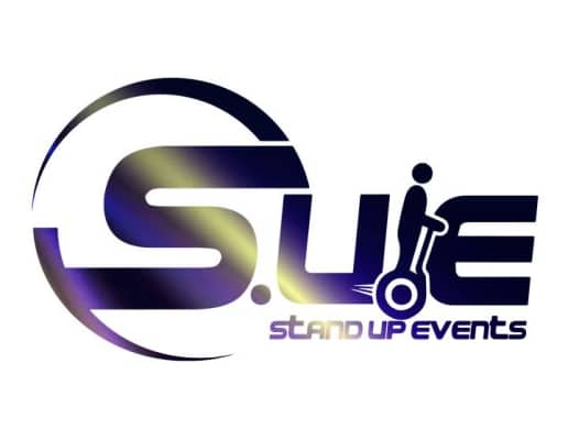 logo de stand up events crée par creagrafik.com le graphiste qu'il vous faut !
