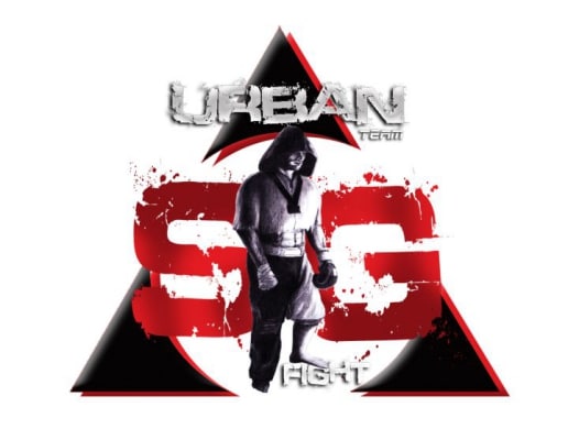 logo urban team sg fight crée par creagrafik.com le graphiste qu'il vous faut !